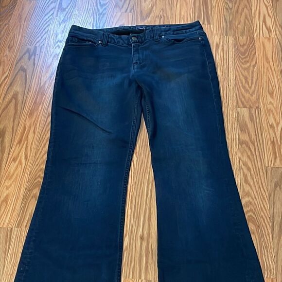 Tommy Hilfiger Dark Blue Bootcut Jeans, stretch, 8 - Picture 2 of 10